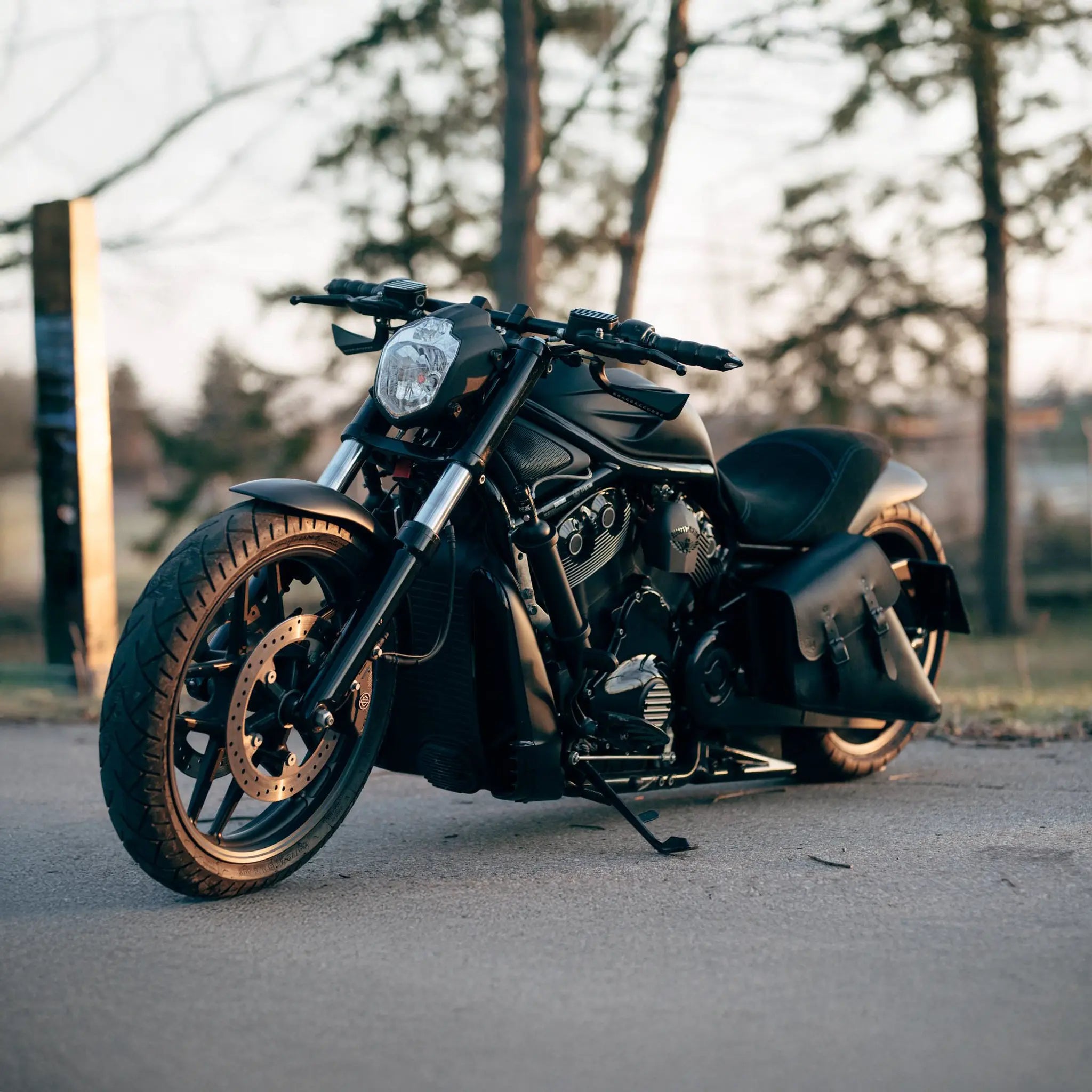 HD® V-Rod 左側ソロバッグ - VRL01